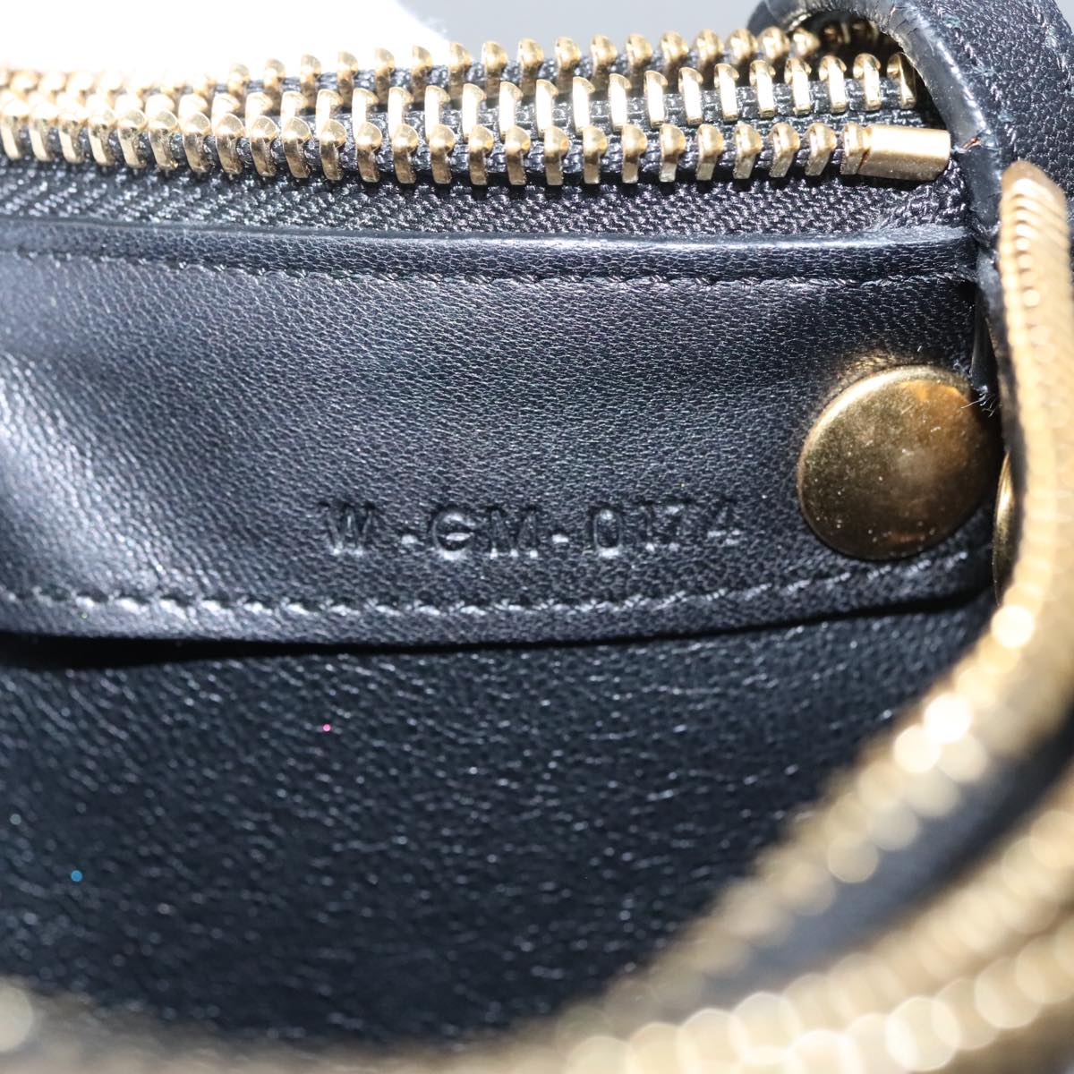 Céline Trio Blue Canvas Shoulder Bag (Pre-Owned)