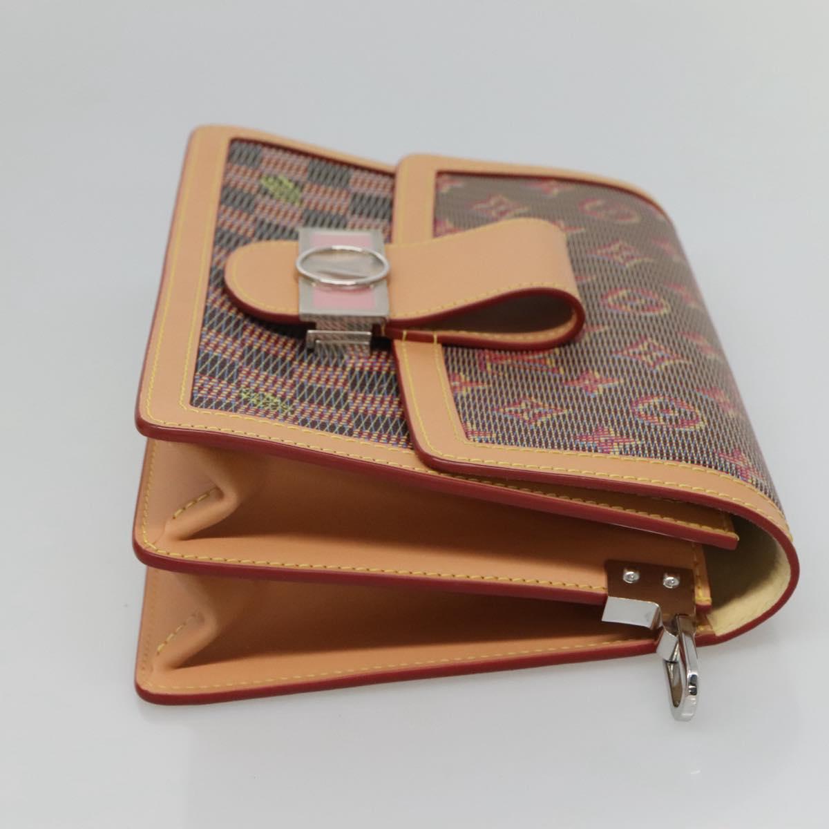 Louis Vuitton Dauphine Pink Canvas Shoulder Bag (Pre-Owned)