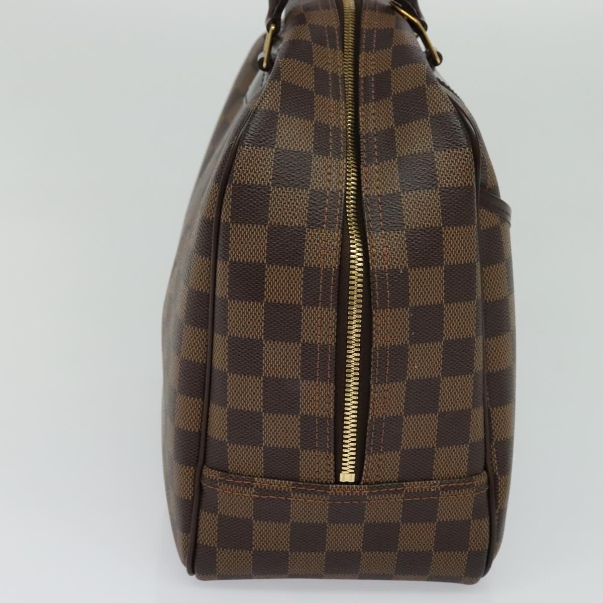 Louis Vuitton Deauville Brown Canvas Handbag (Pre-Owned)