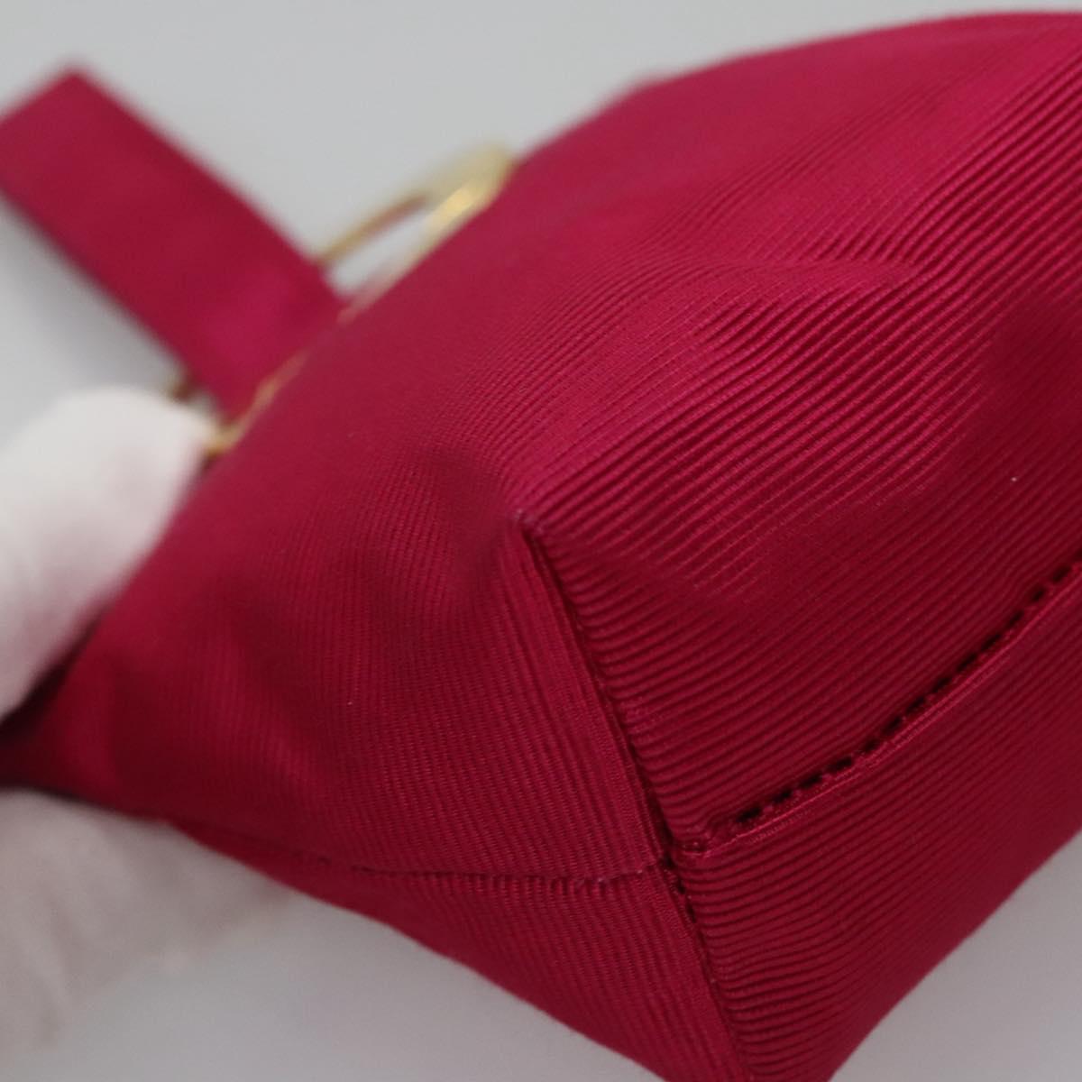 Céline Logo Du Cercle Pink Synthetic Clutch Bag (Pre-Owned)