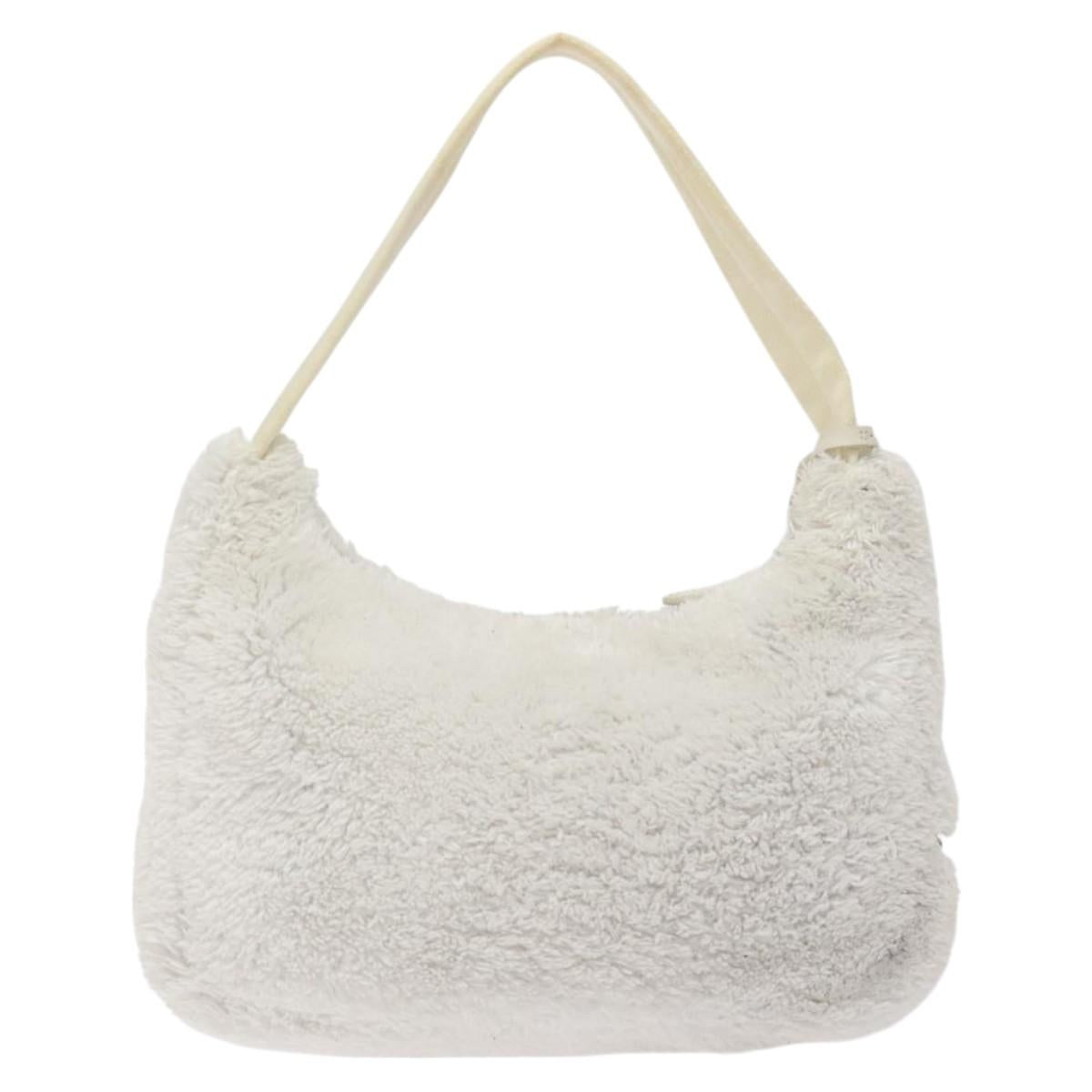 Prada Re-Edition White Synthetic Handbag (Pre-Owned)