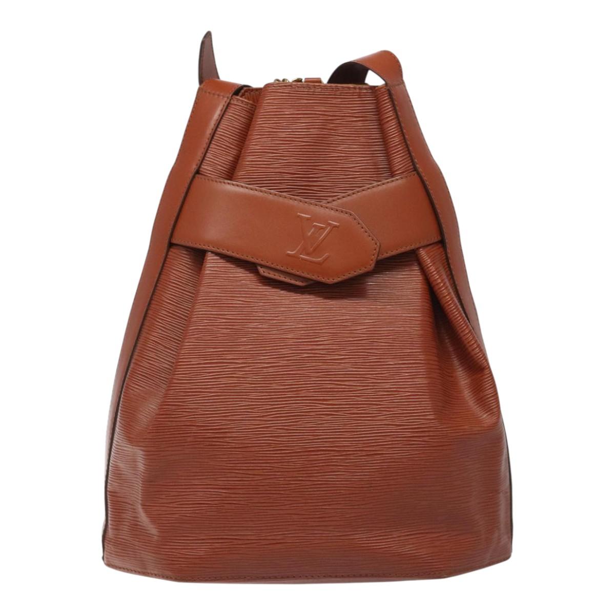 Louis Vuitton Sac D'épaule Brown Leather Shoulder Bag (Pre-Owned)