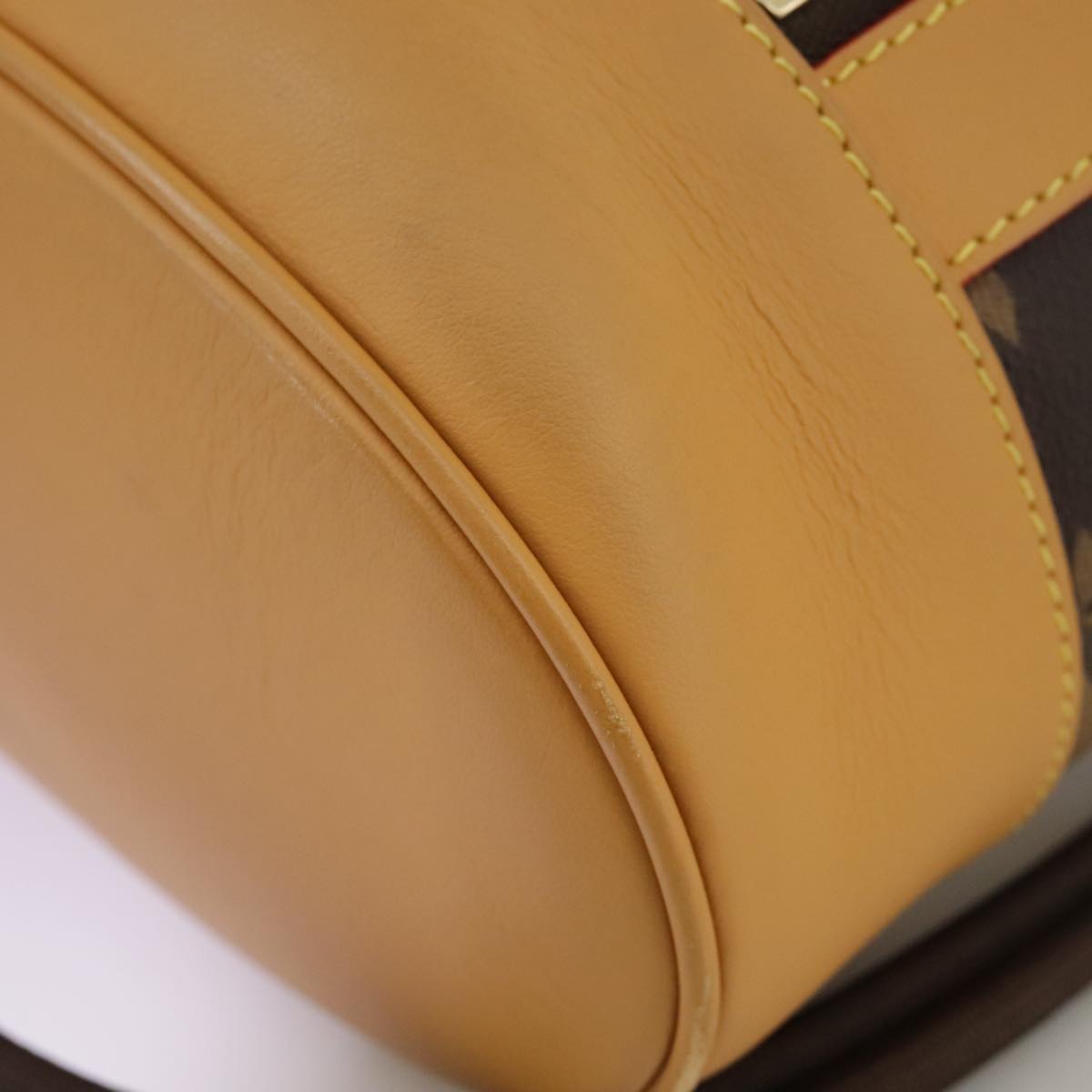 Louis Vuitton Randonnée Brown Canvas Shoulder Bag (Pre-Owned)