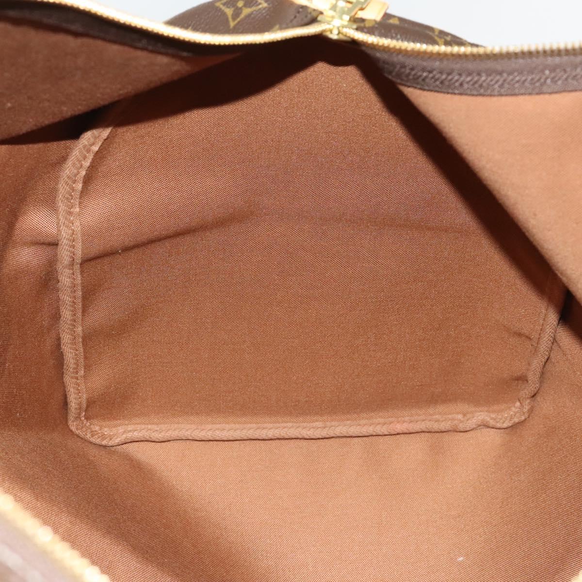Louis Vuitton Keepall 55 Brown Canvas Travel Bag (Pre-Owned)