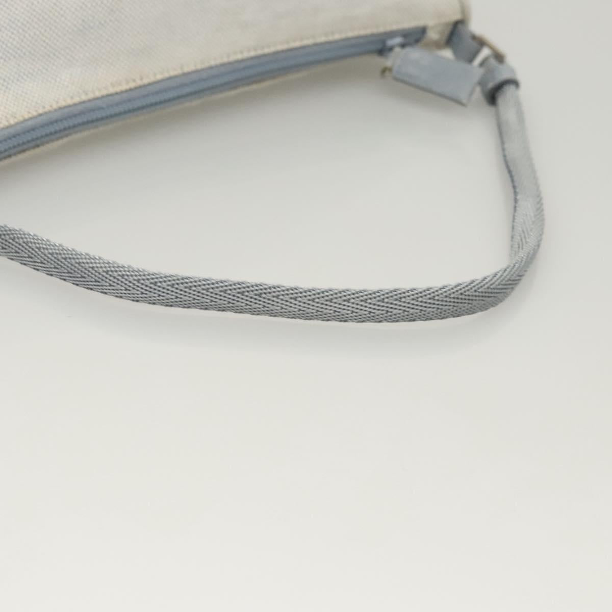 Prada Sports Blue Canvas Clutch Bag (Pre-Owned)