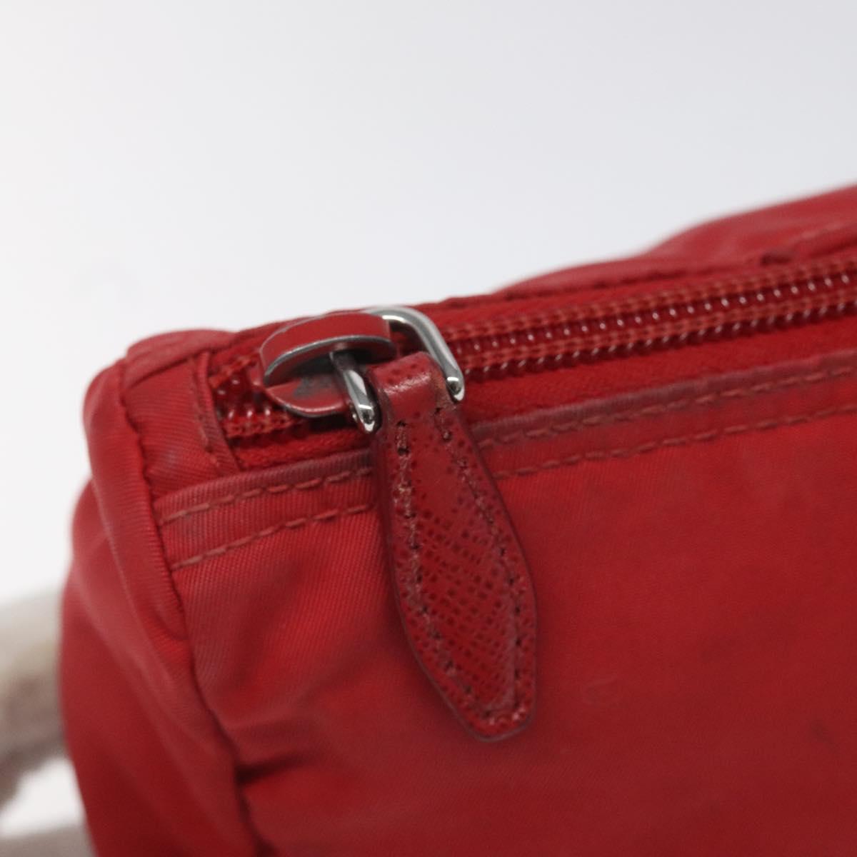 Prada Red Synthetic Clutch Bag (Pre-Owned)