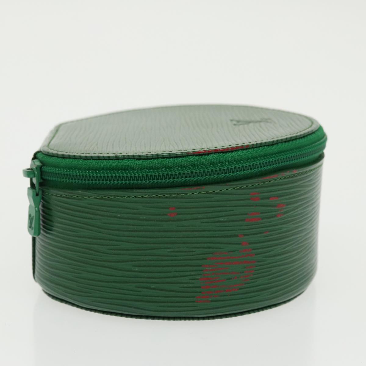 Louis Vuitton Ecrin Green Leather Clutch Bag (Pre-Owned)