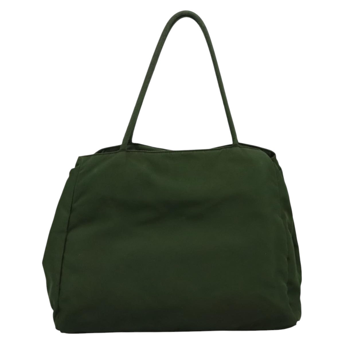 Prada Tessuto Khaki Synthetic Handbag (Pre-Owned)