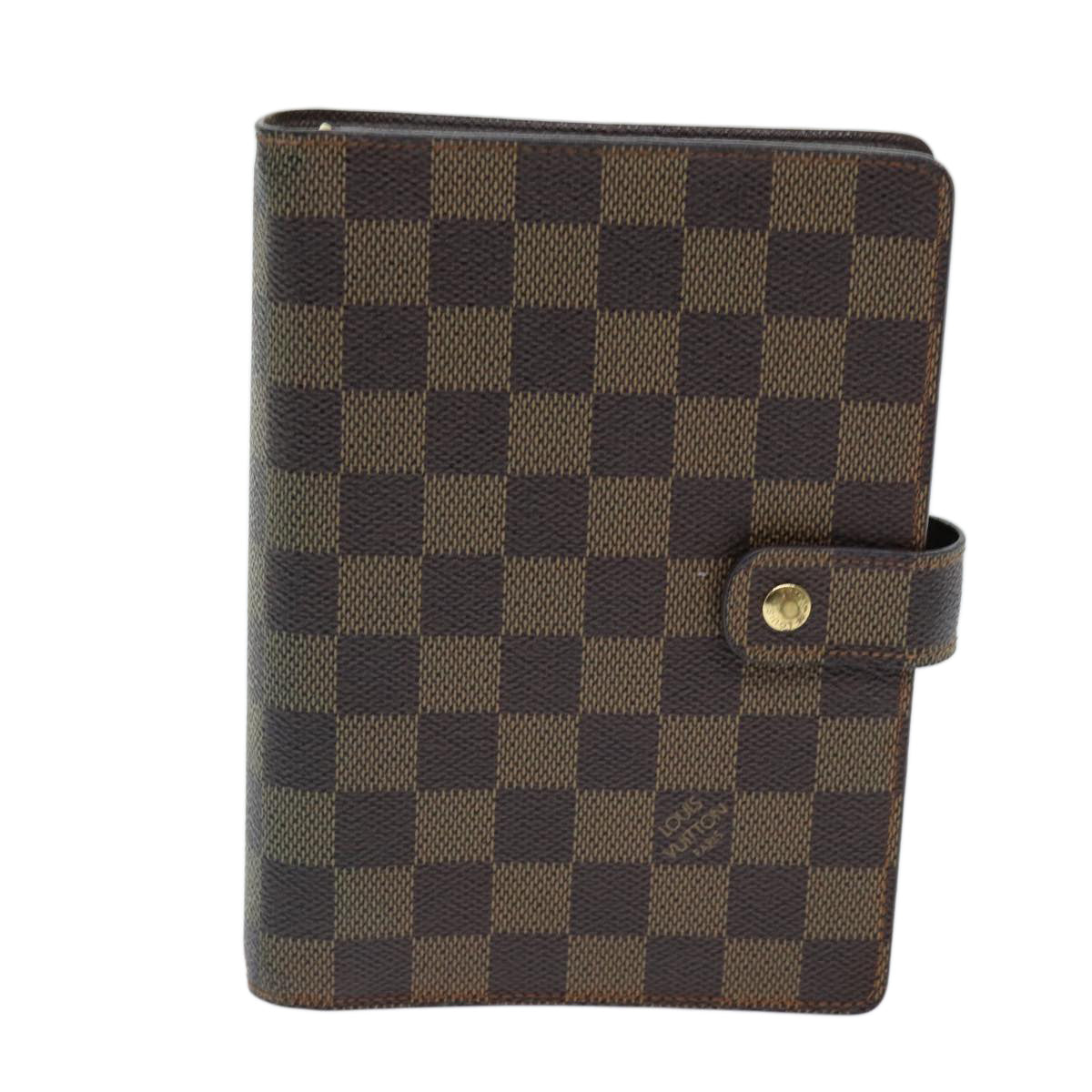 Louis Vuitton Agenda Cover Brown Canvas Wallet (Pre-Owned)