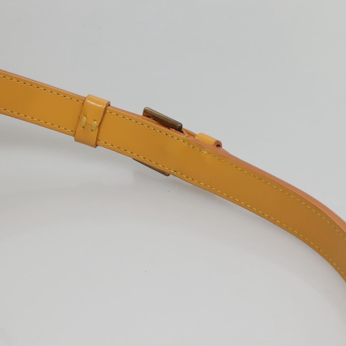 Louis Vuitton Noé Yellow Leather Shoulder Bag (Pre-Owned)