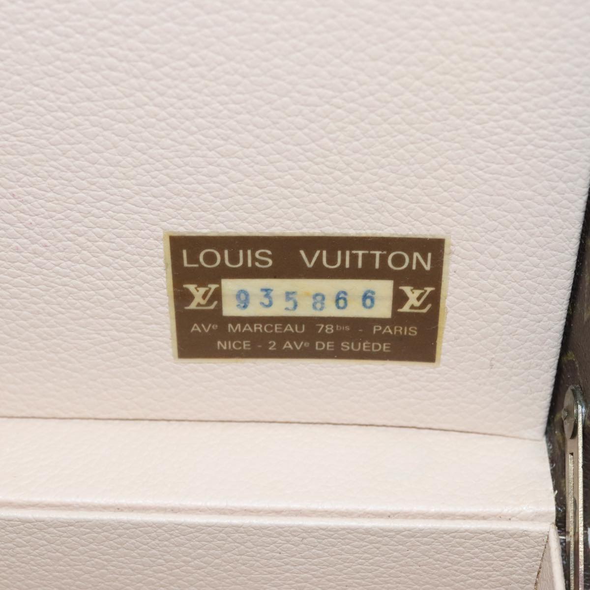 Louis Vuitton President Brown Canvas Briefcase Bag (Pre-Owned)