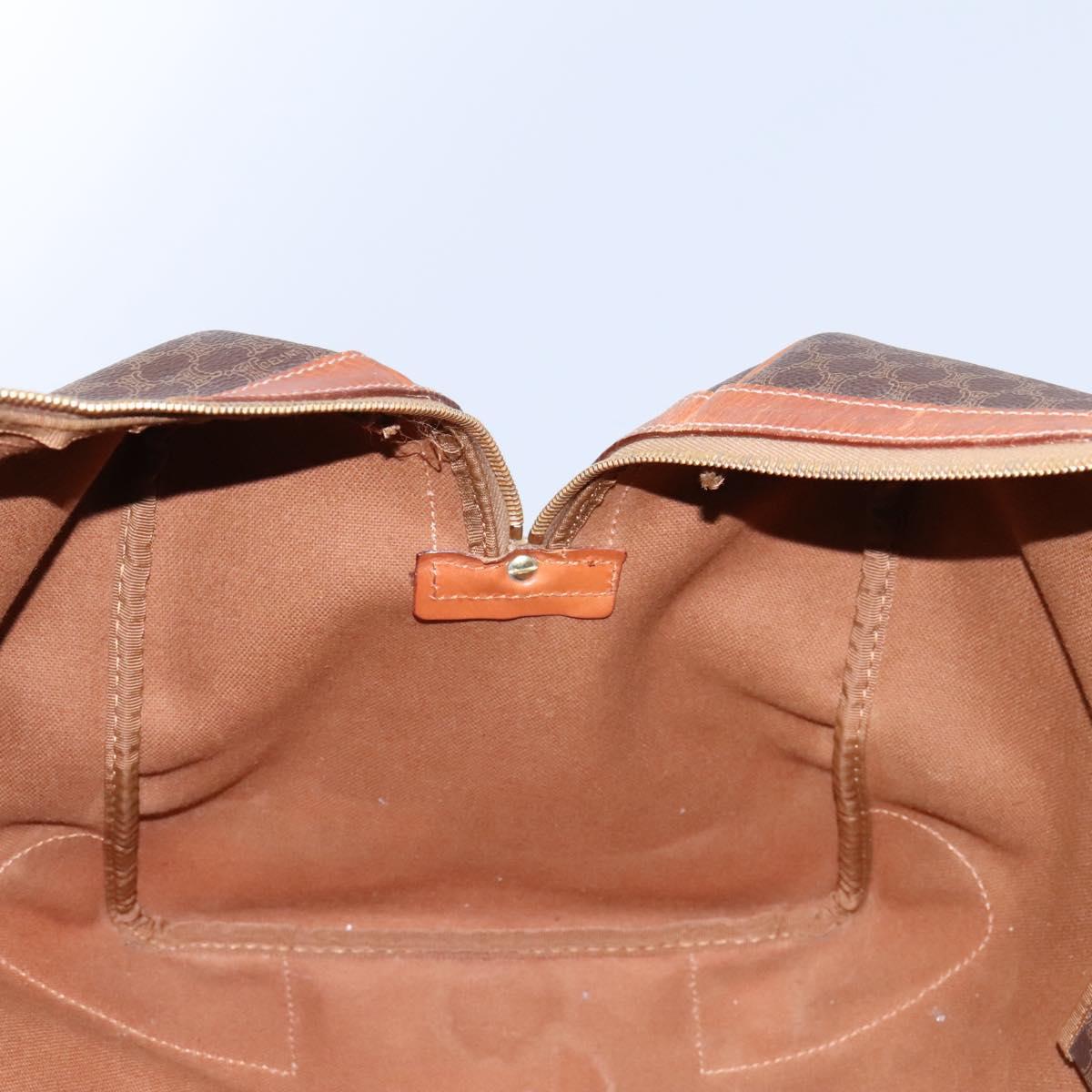 Céline Boston Brown Canvas Travel Bag (Pre-Owned)