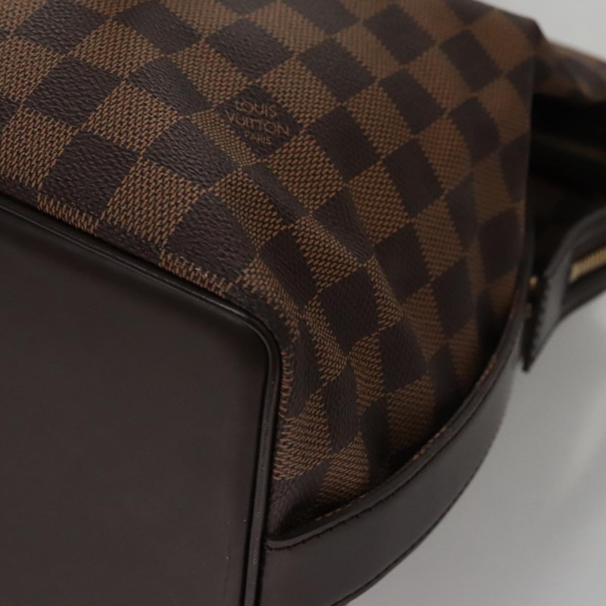 Louis Vuitton Chelsea Brown Canvas Tote Bag (Pre-Owned)