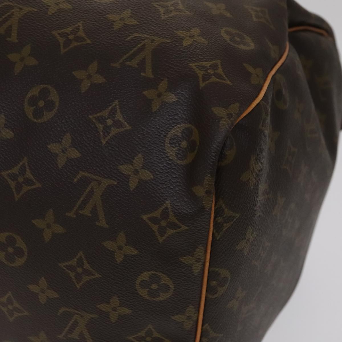 Louis Vuitton Keepall 60 Brown Canvas Travel Bag (Pre-Owned)