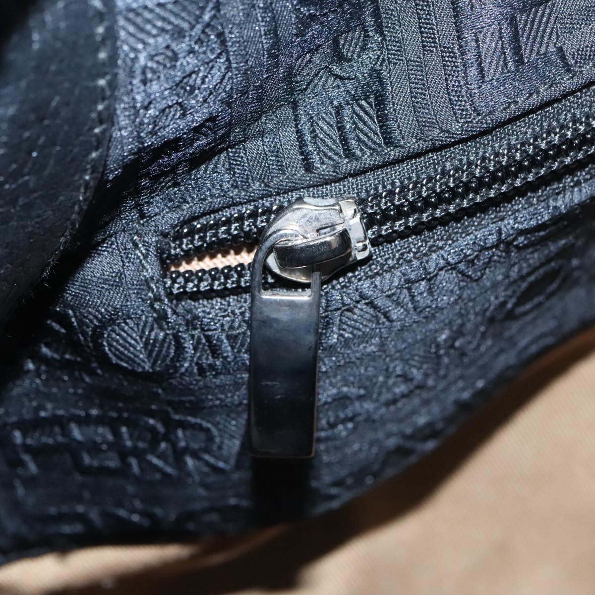 Salvatore Ferragamo Black Canvas Handbag (Pre-Owned)