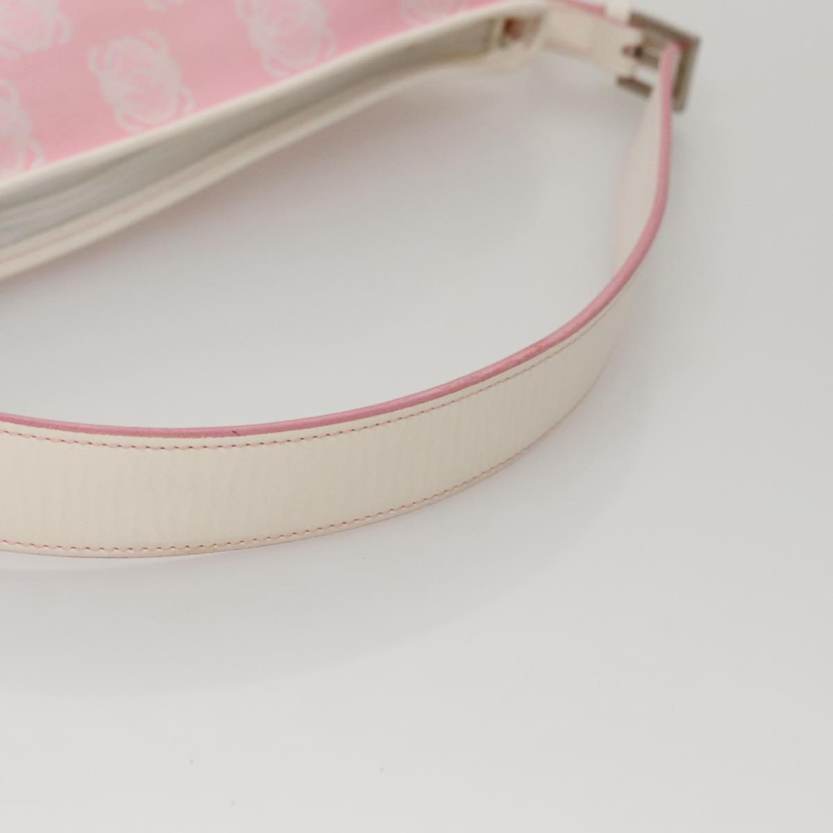 Loewe Anagram Pink Canvas Shoulder Bag (Pre-Owned)