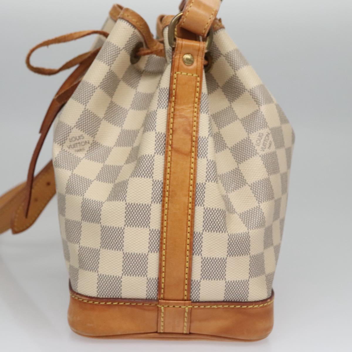 Louis Vuitton Noé Bb Grey Canvas Shoulder Bag (Pre-Owned)