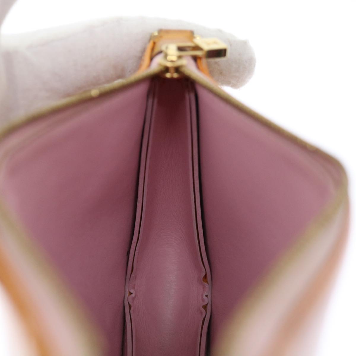 Louis Vuitton Pochette Brown Patent Leather Handbag (Pre-Owned)