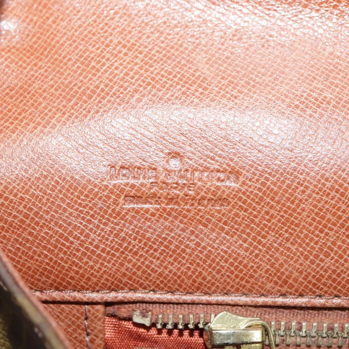 Louis Vuitton Pochette Dame Brown Canvas Clutch Bag (Pre-Owned)