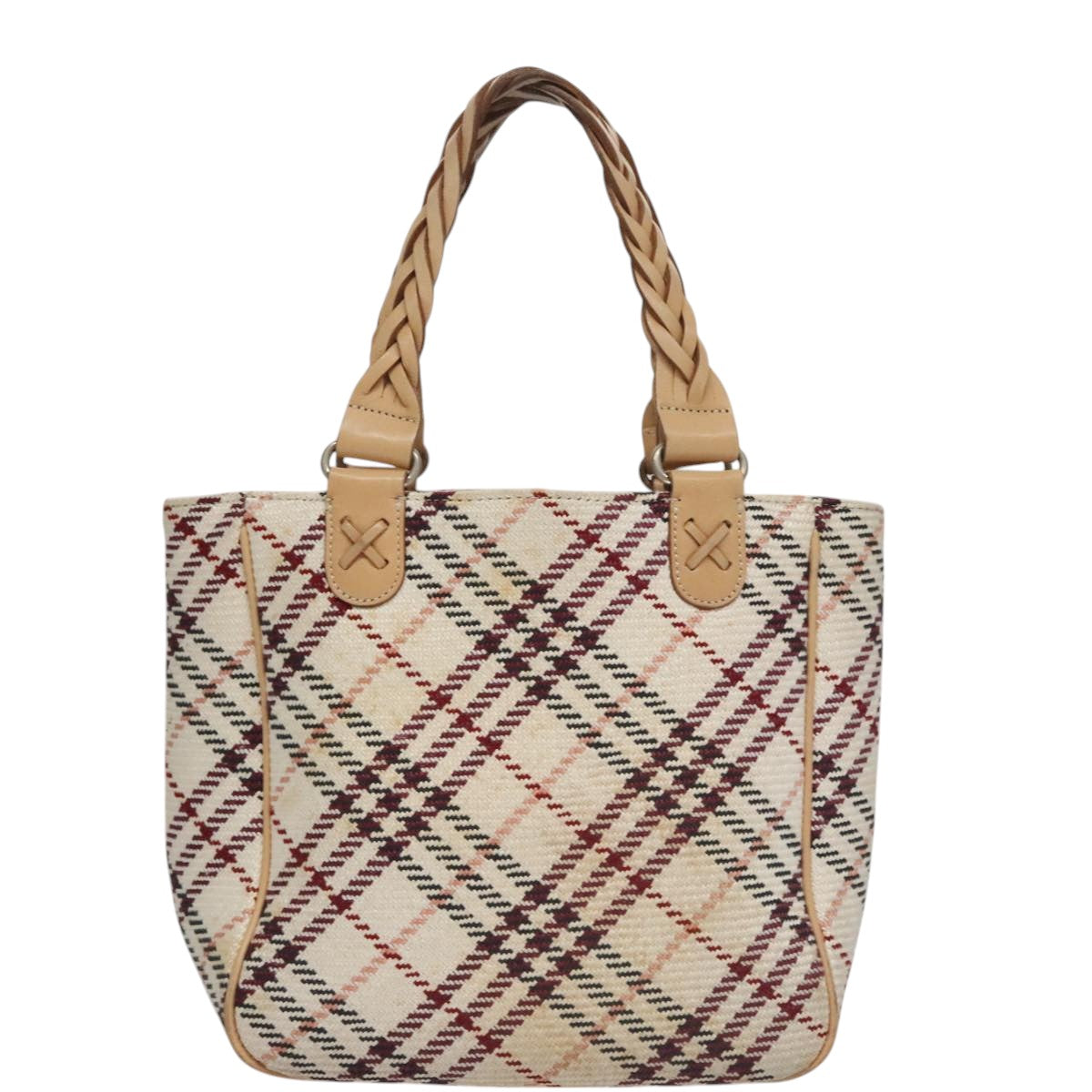 Burberry Blue Label Multicolour Canvas Handbag (Pre-Owned)