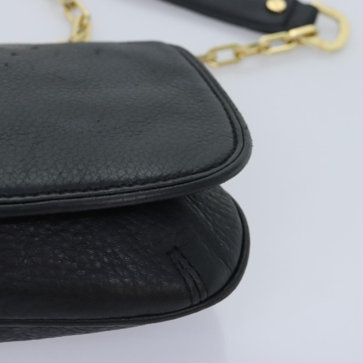 Tory Burch Black Leather Shoulder Bag (Pre-Owned)