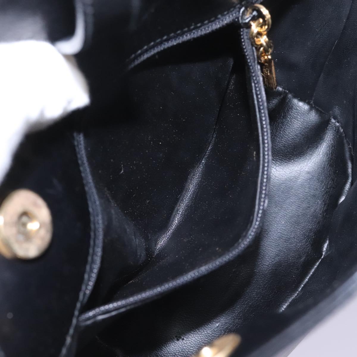 Salvatore Ferragamo - Black Leather Shoulder Bag (Pre-Owned)
