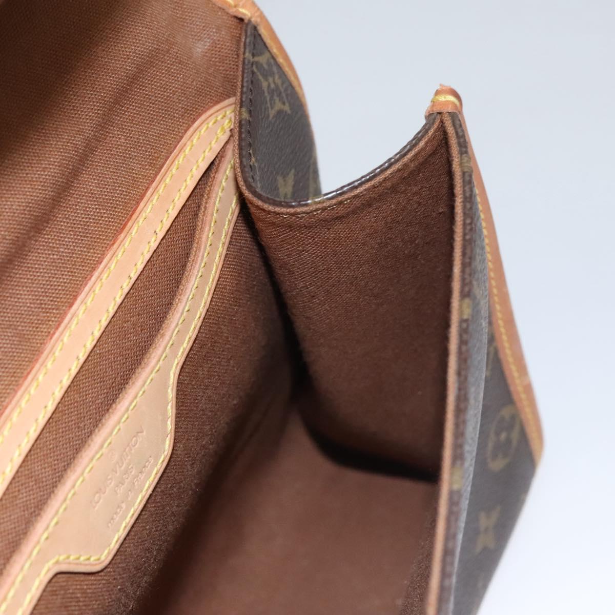 Louis Vuitton Bel Air Brown Canvas Briefcase Bag (Pre-Owned)