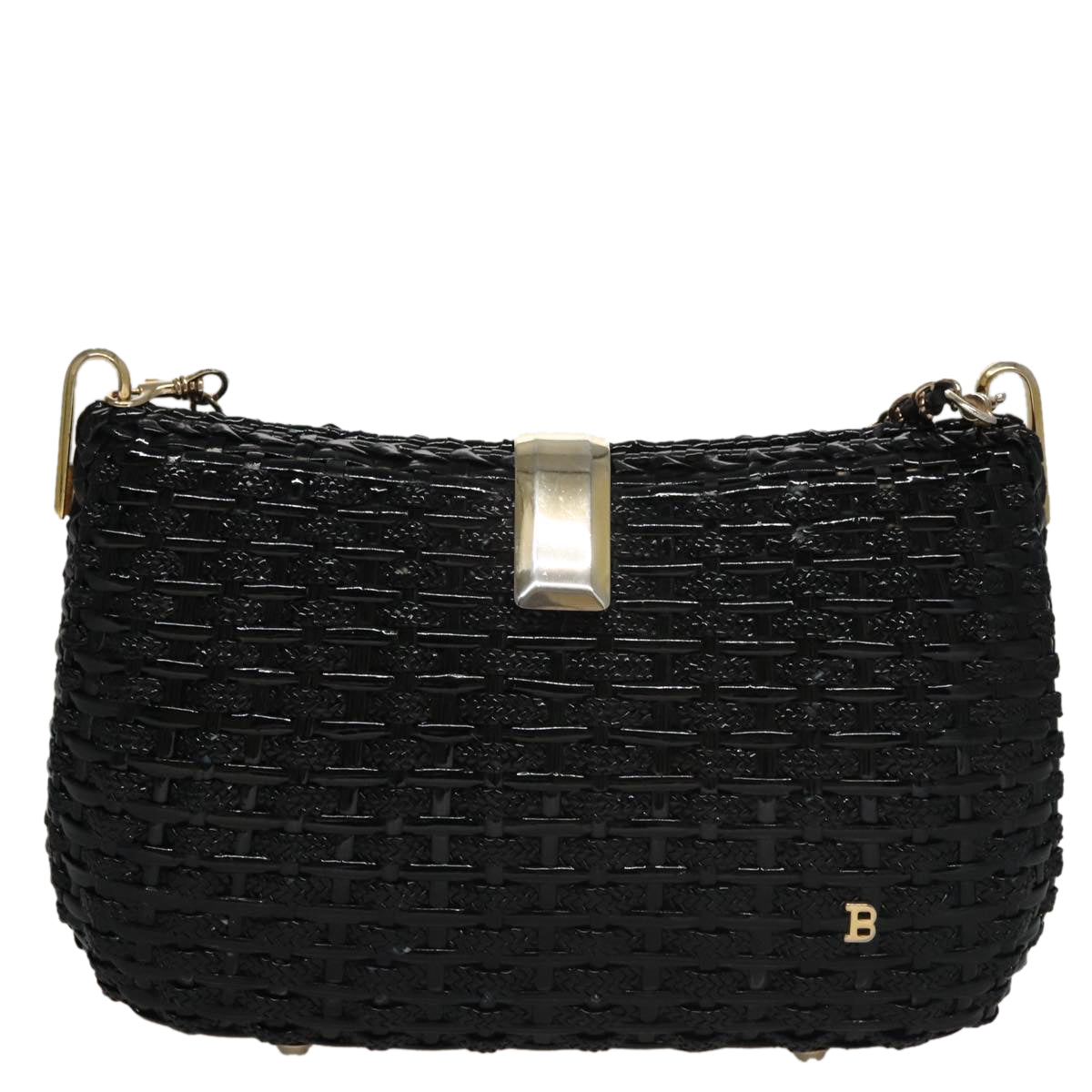 Bally Black Patent Leather Shoulder Bag (Pre-Owned)