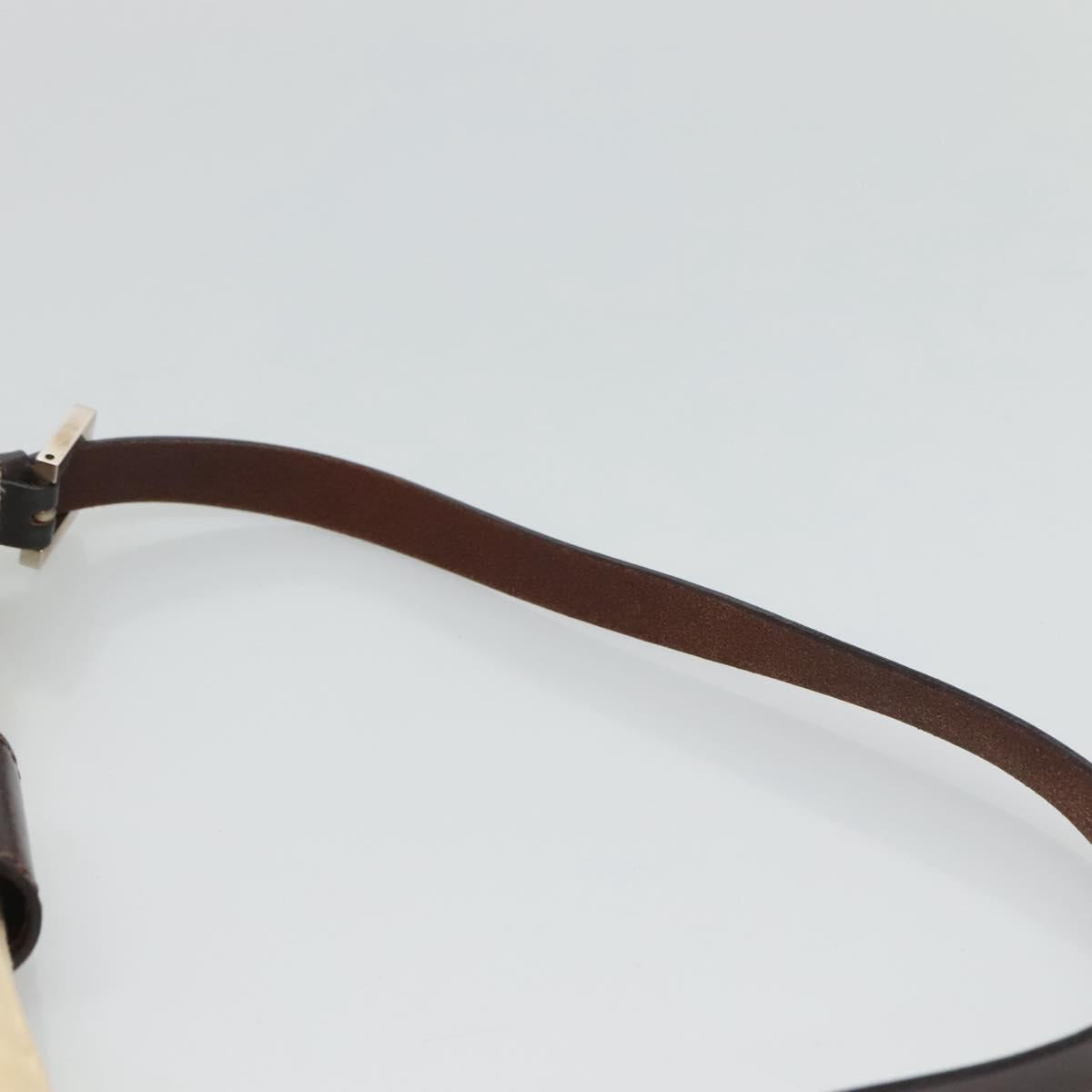 Fendi Zucca Beige Canvas Shoulder Bag (Pre-Owned)