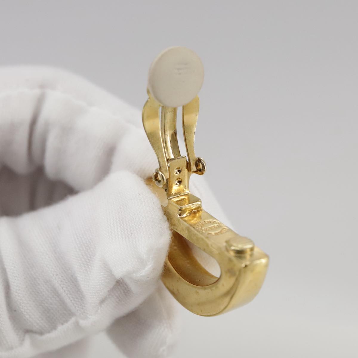 Céline Gold Metal Earring Jewelry (Pre-Owned)
