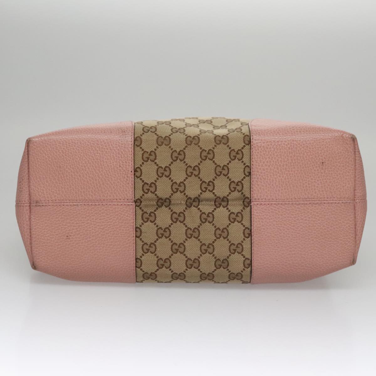Gucci Bree Beige Canvas Shoulder Bag (Pre-Owned)