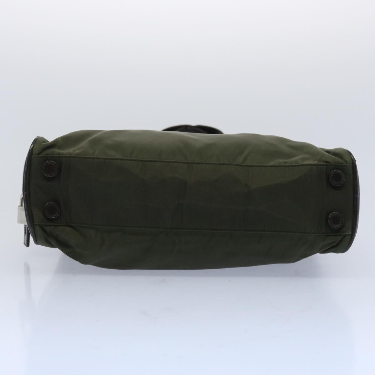 Prada Green Synthetic Tote Bag (Pre-Owned)