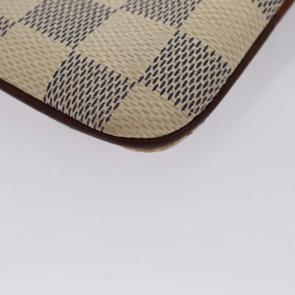 Louis Vuitton Etui Téléphone White Canvas Phone Jewelry (Pre-Owned)