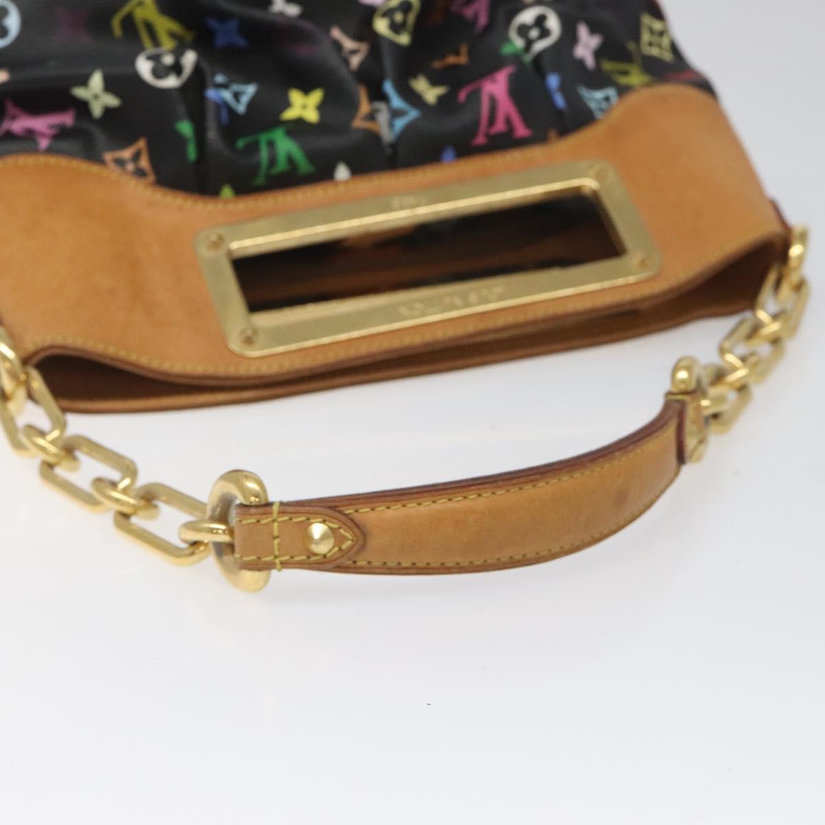 Louis Vuitton Judy Black Canvas Shoulder Bag (Pre-Owned)