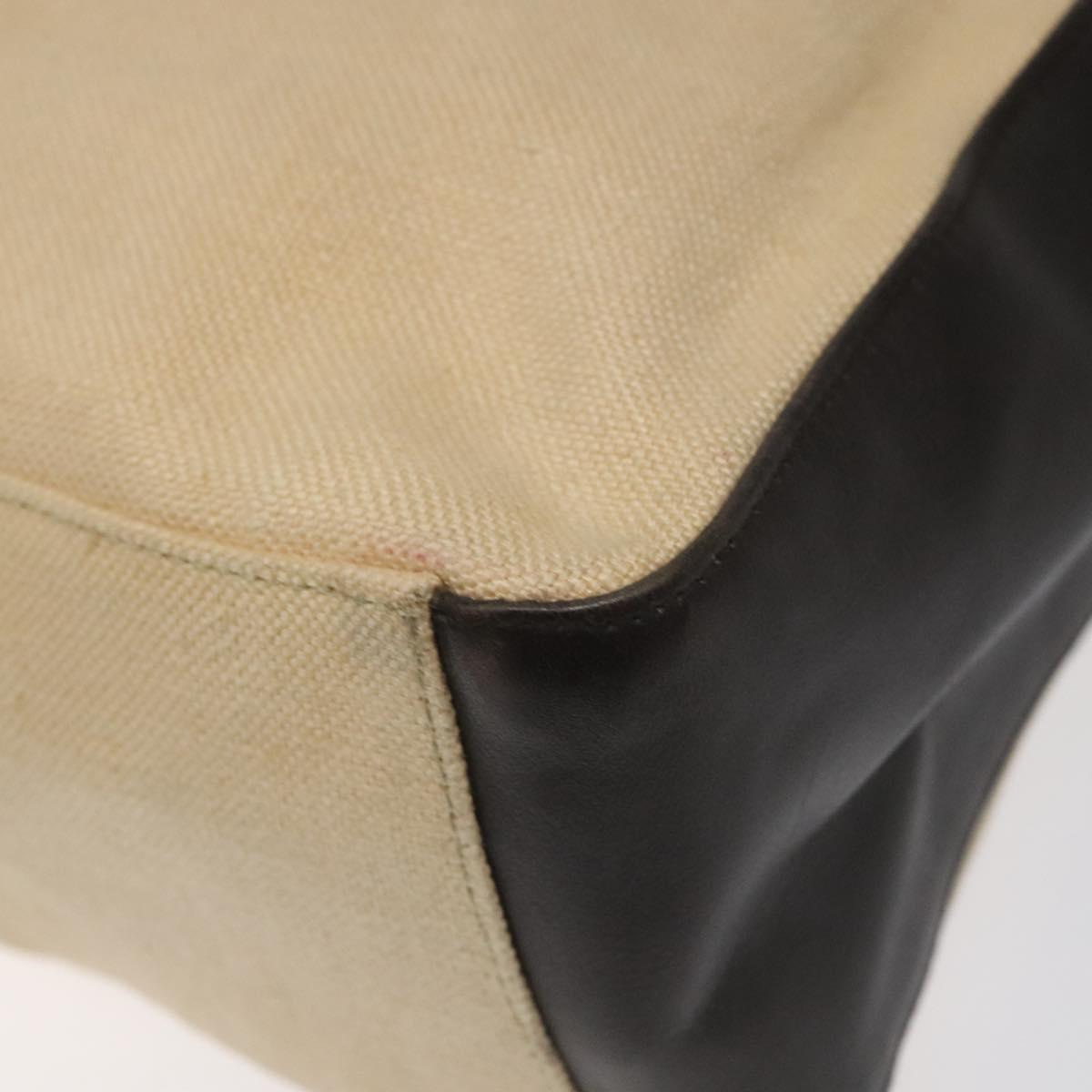 Gucci Beige Canvas Tote Bag (Pre-Owned)