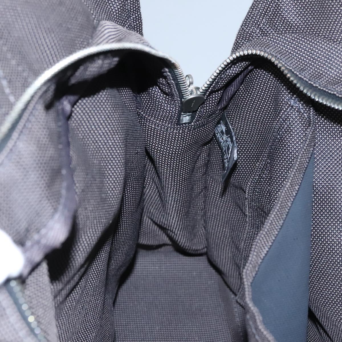 Hermès Herline Grey Canvas Tote Bag (Pre-Owned)