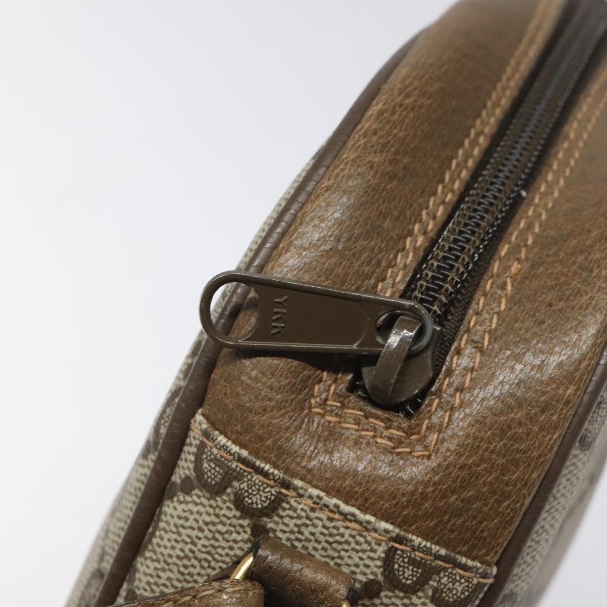 Gucci Ophidia Beige Canvas Clutch Bag (Pre-Owned)