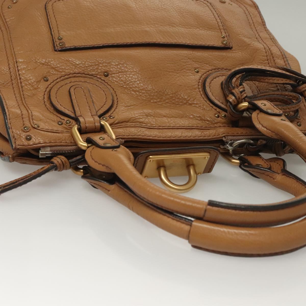 Chloé Paddington Brown Leather Handbag (Pre-Owned)