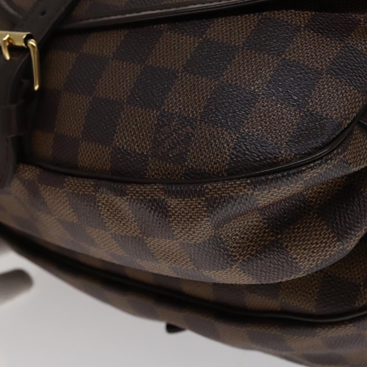 Louis Vuitton Saumur 30 Brown Canvas Shoulder Bag (Pre-Owned)
