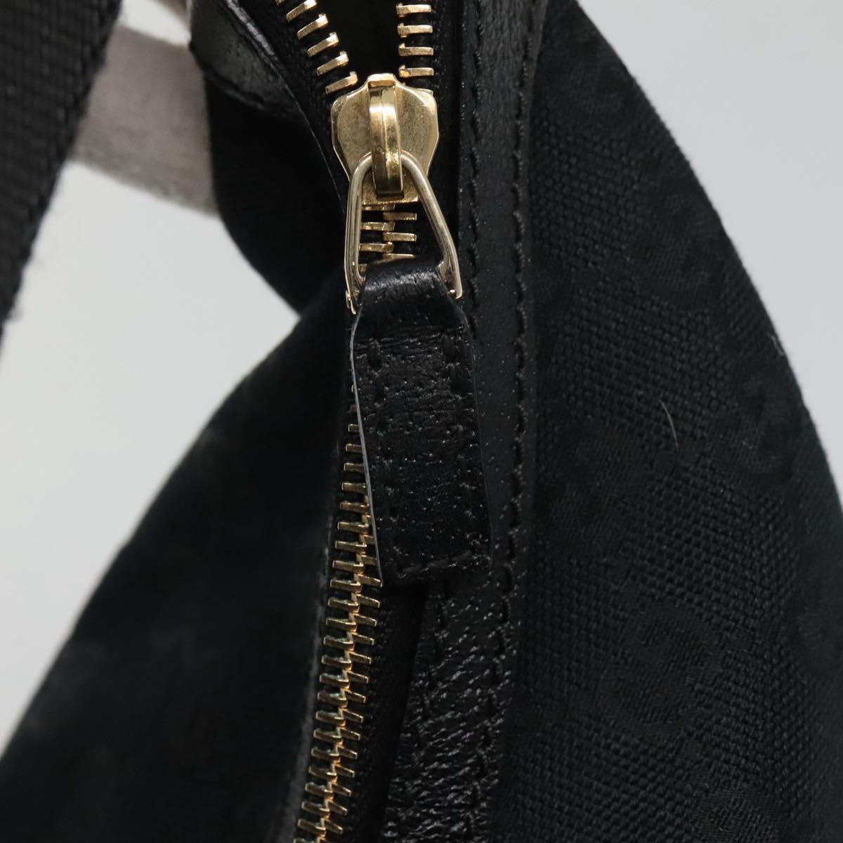 Gucci Gg Canvas Black Canvas Clutch Bag (Pre-Owned)
