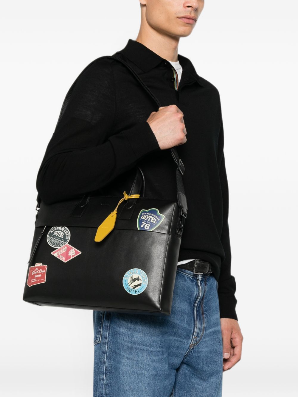 Paul Smith Men's Graphic Print Bag
