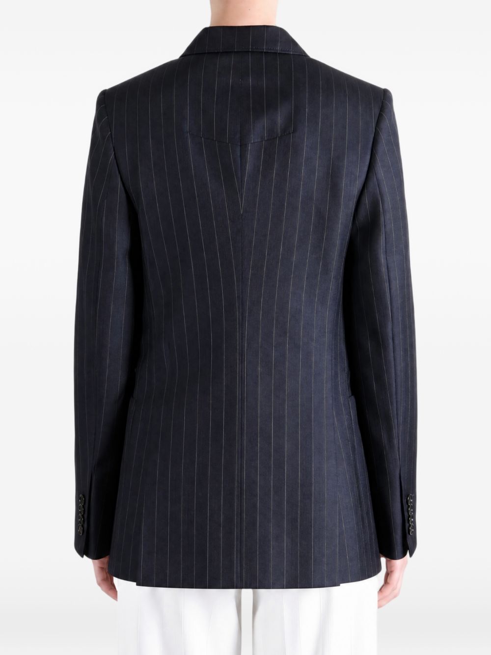 Givenchy Women's Pinstripe Double-Breasted Blazer