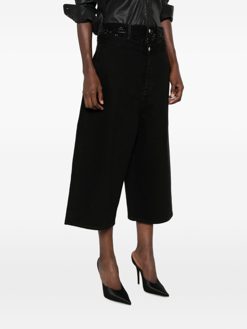 The Attico Women's Shorts Black