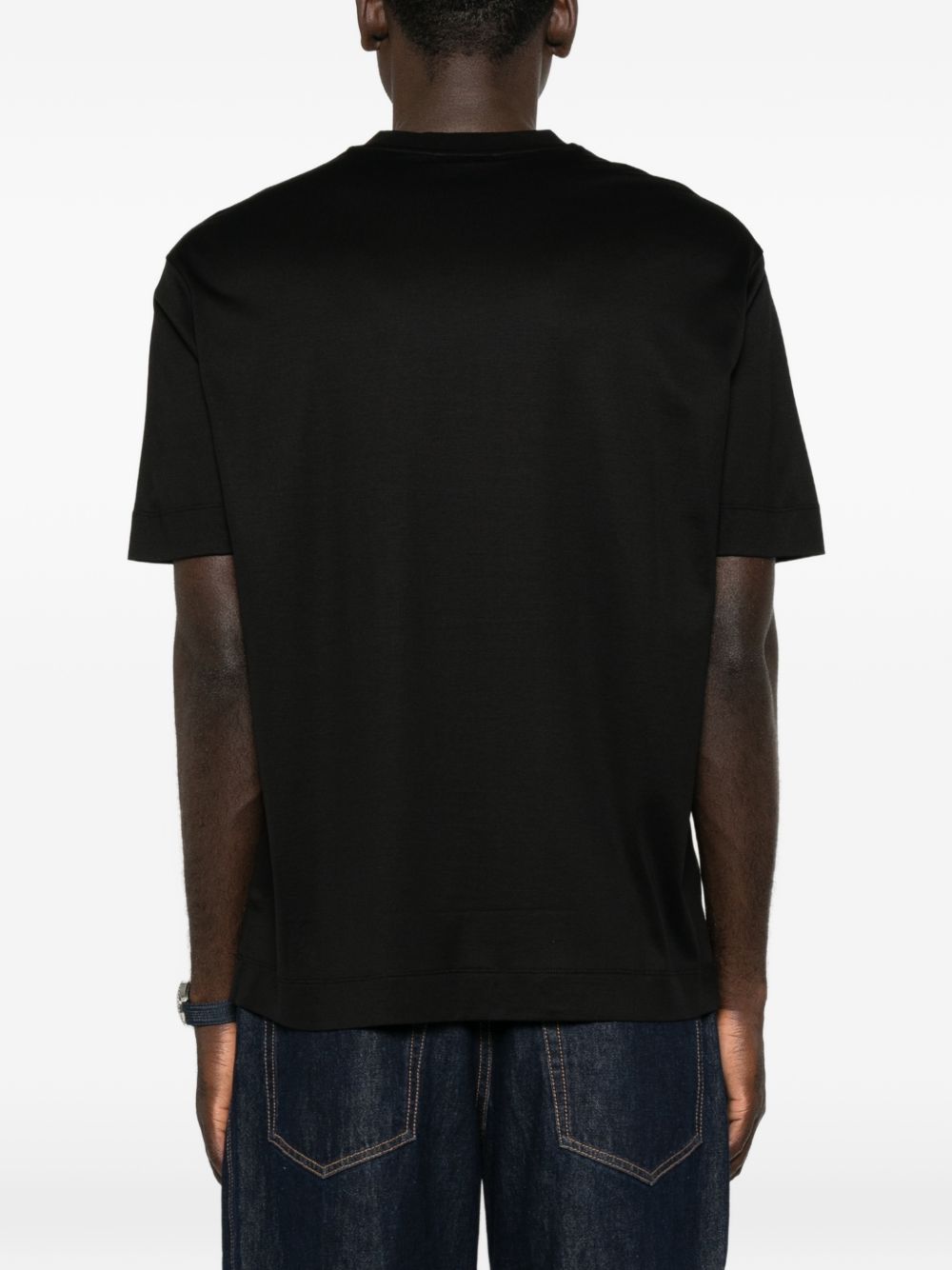 Emporio Armani Men's T-Shirts And Polos Black