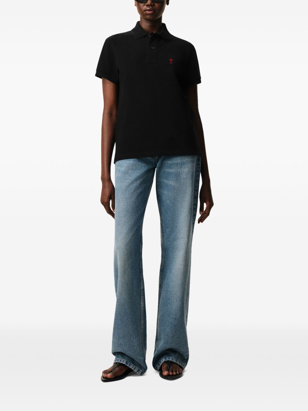 Ami Paris Men's T-Shirts And Polos Black