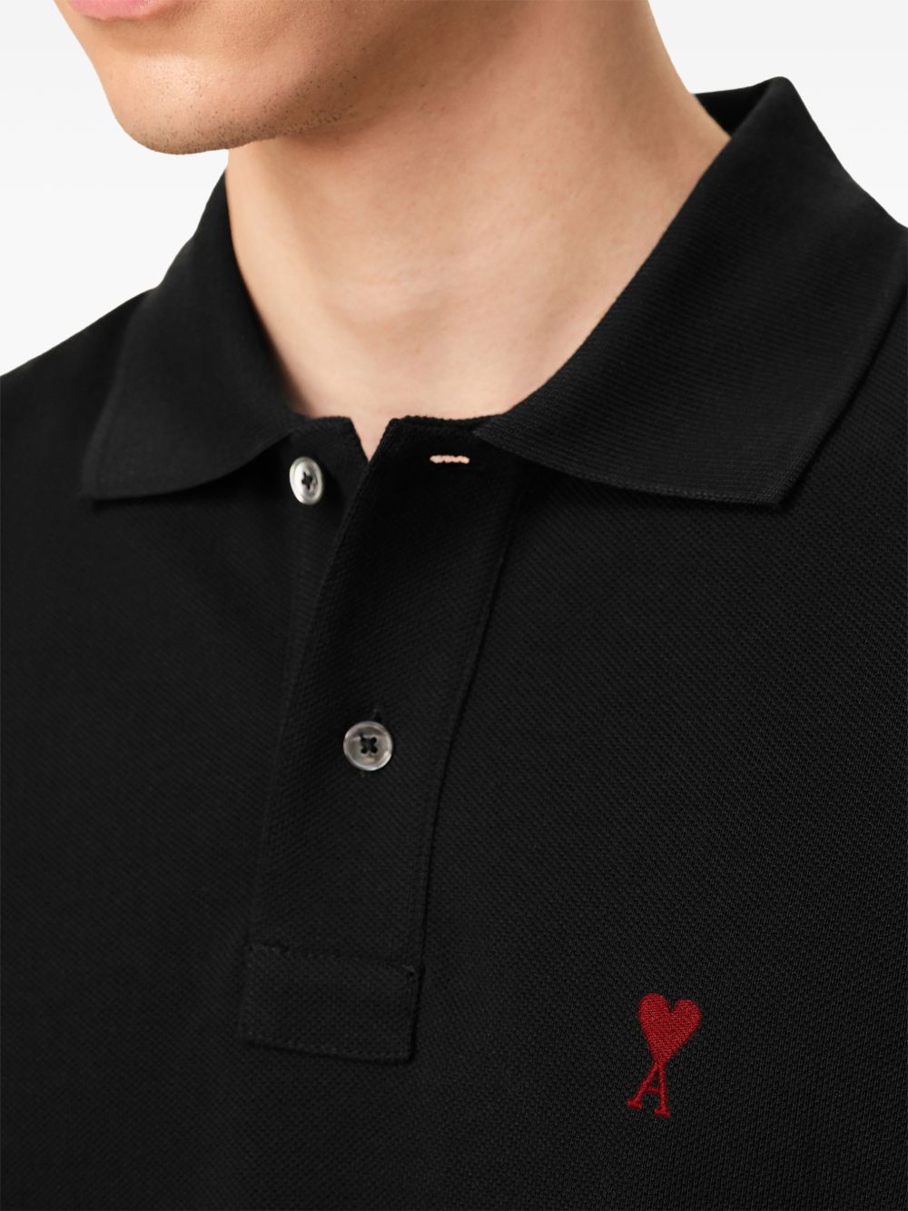 Ami Paris Men's T-Shirts And Polos Black