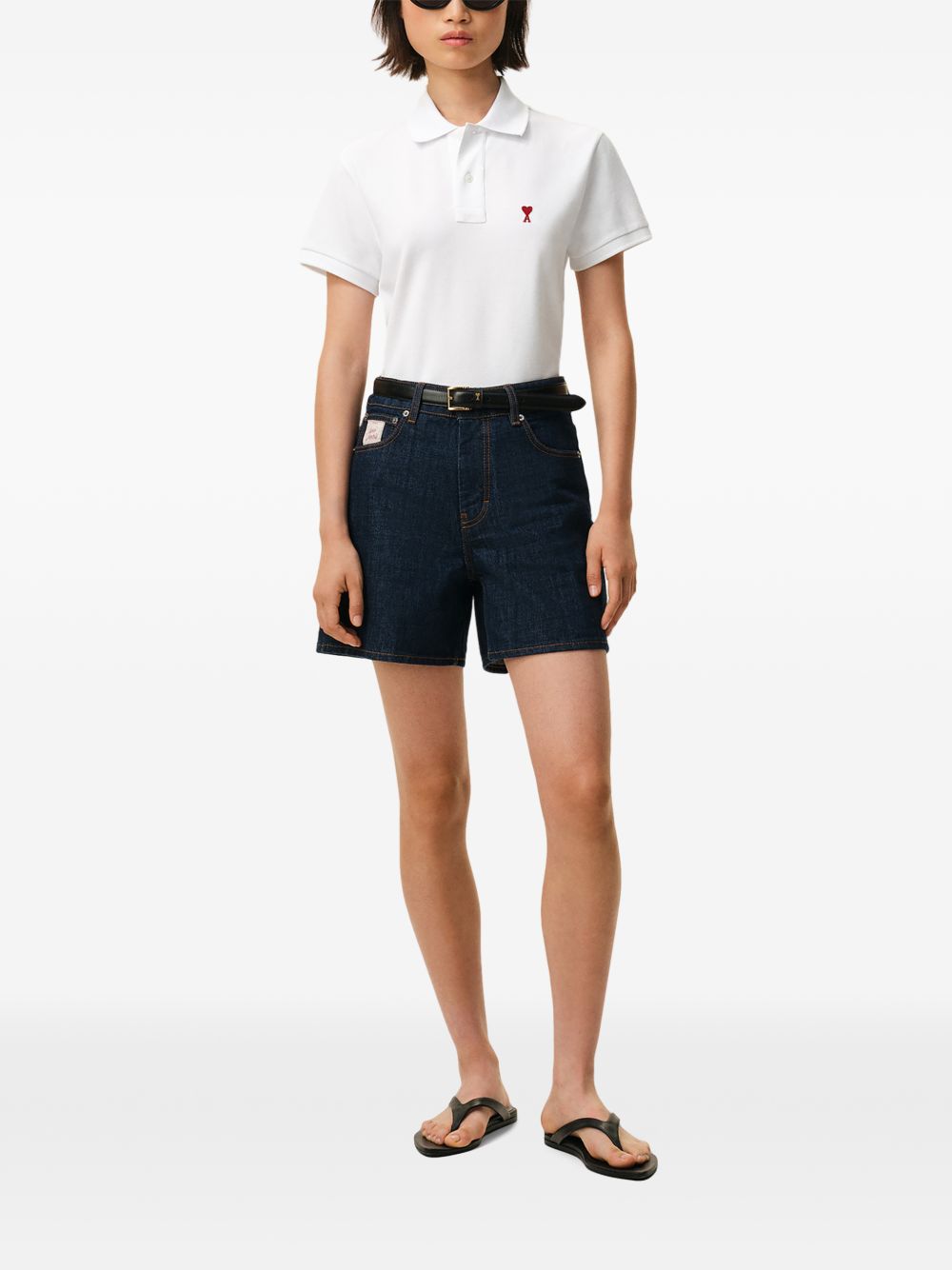 Ami Paris Men's T-Shirts And Polos White