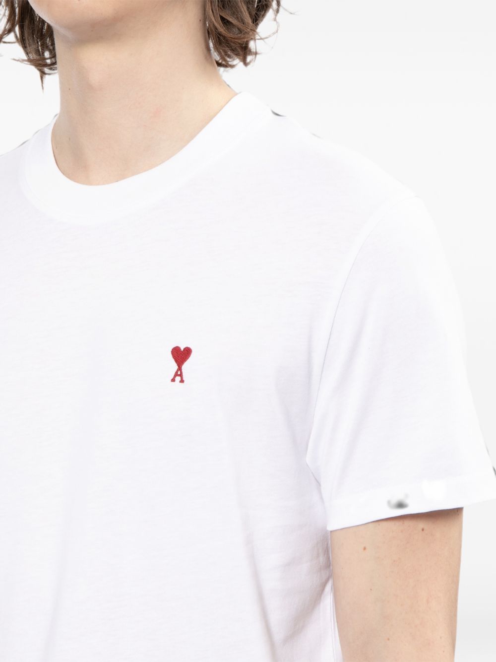 Ami Paris Men's T-Shirts And Polos White