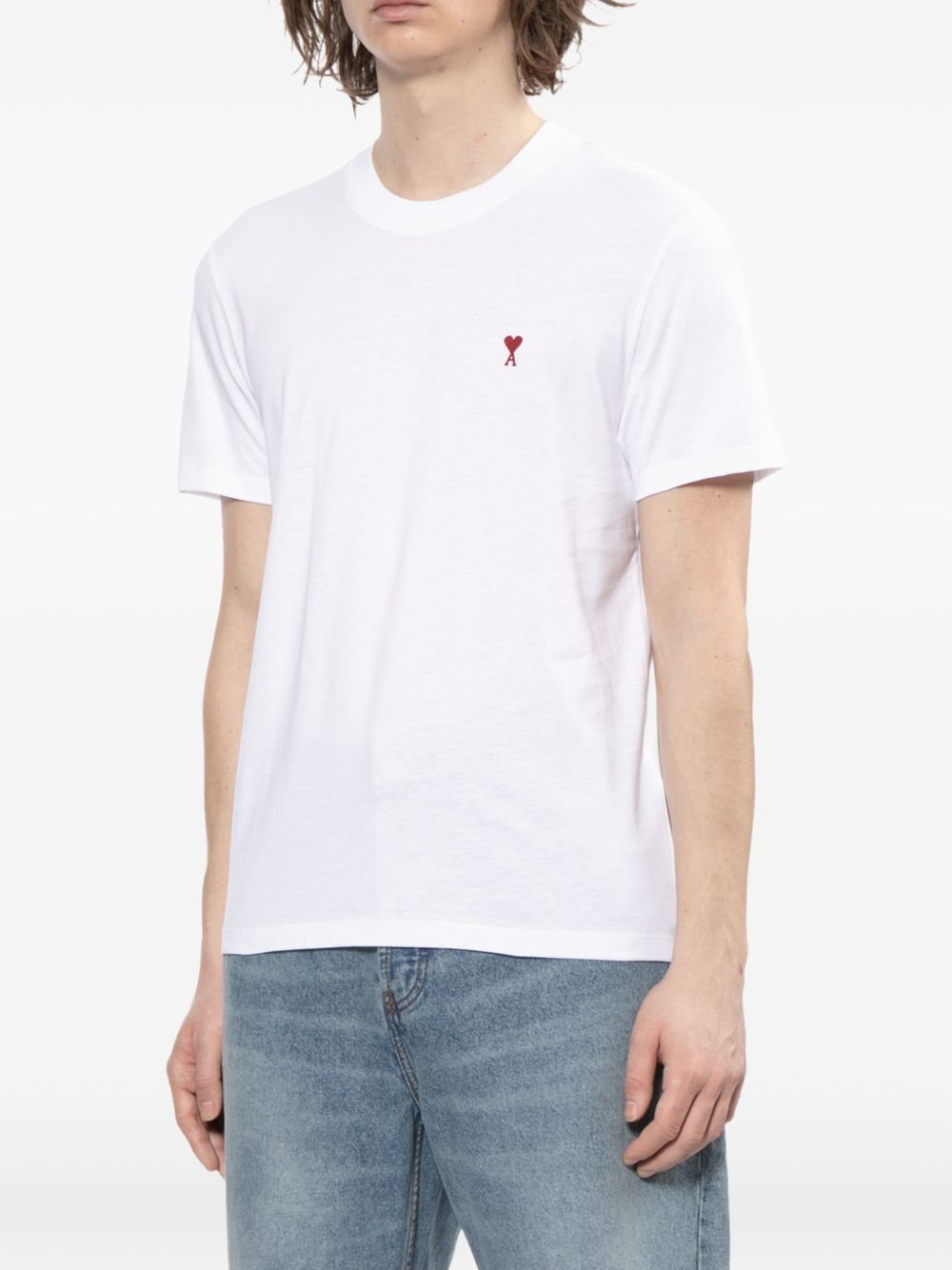 Ami Paris Men's T-Shirts And Polos White
