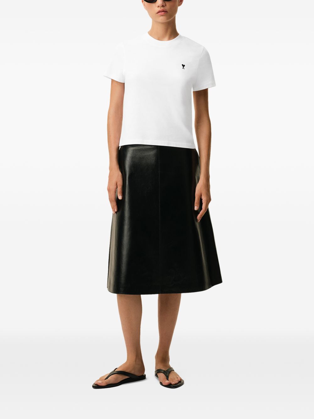 Ami Paris Women's T-Shirts And Polos White